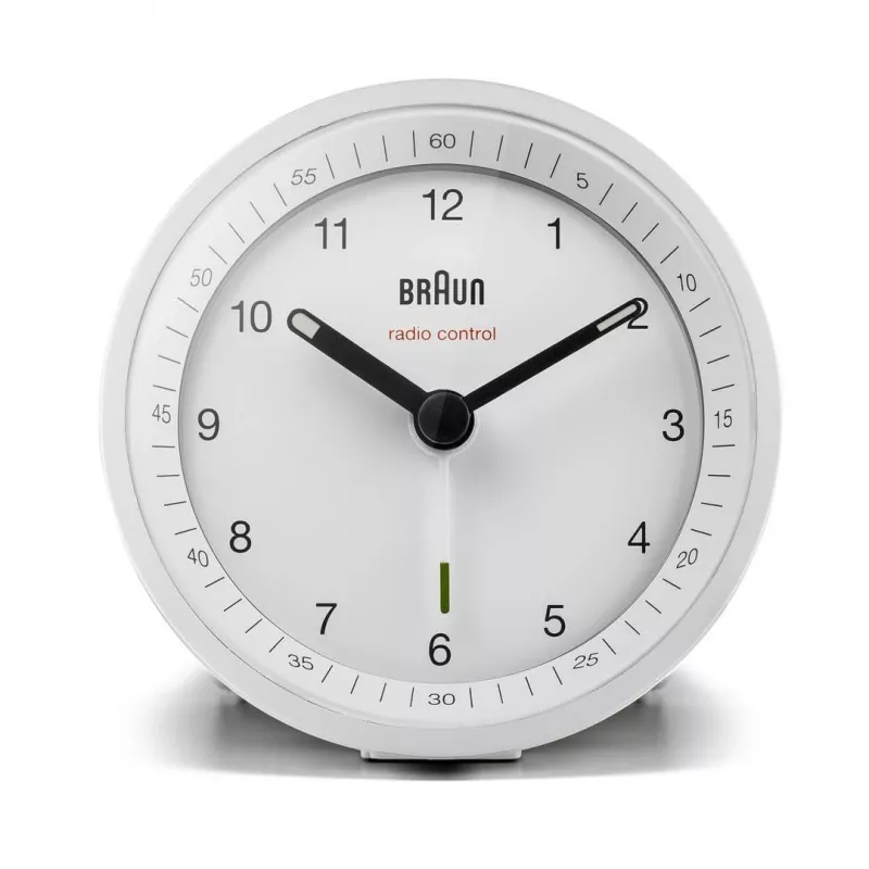 Braun BC07W-DCF quartzwekker wit