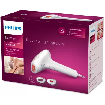 Philips Lumea Advanced SC1997/00 IPL - ontharingsapparaat, IPL (Home Pulsed Light), goud, wit, 15 min, 1 min, 1 min, 1 min
