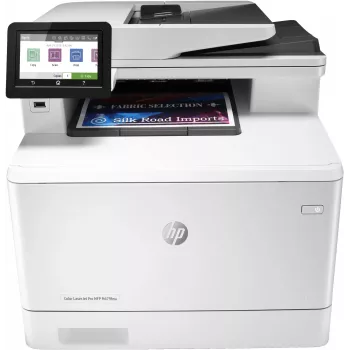 HP Color LaserJet Pro MFP M479fnw, printen, kopiëren, scannen, faxen, e-mail, scannen naar e-mail/PDF; 50-vel niet-gekrulde ADF