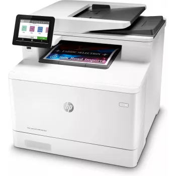 HP Color LaserJet Pro MFP M479fnw, printen, kopiëren, scannen, faxen, e-mail, scannen naar e-mail/PDF; 50-vel niet-gekrulde ADF