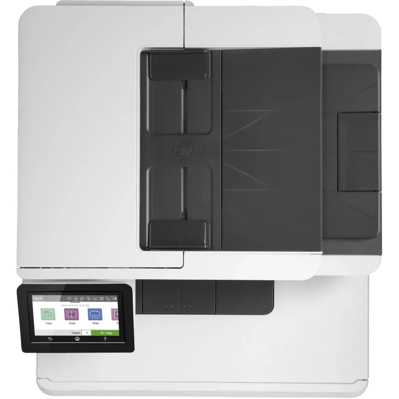 HP Color LaserJet Pro MFP M479fnw, printen, kopiëren, scannen, faxen, e-mail, scannen naar e-mail/PDF; 50-vel niet-gekrulde ADF
