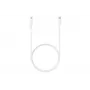 Samsung EP-DN975 - USB-kabel - USB-C (M) naar USB-C (M) - USB 2.0 - 1 m - USB-voeding (5A, 100 W) - wit - voor Galaxy Note10, Note10+, Note10+