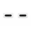 Samsung EP-DN975 - USB-kabel - USB-C (M) naar USB-C (M) - USB 2.0 - 1 m - USB-voeding (5A, 100 W) - wit - voor Galaxy Note10, Note10+, Note10+
