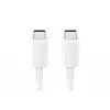 Samsung EP-DN975 - USB-kabel - USB-C (M) naar USB-C (M) - USB 2.0 - 1 m - USB-voeding (5A, 100 W) - wit - voor Galaxy Note10, Note10+, Note10+