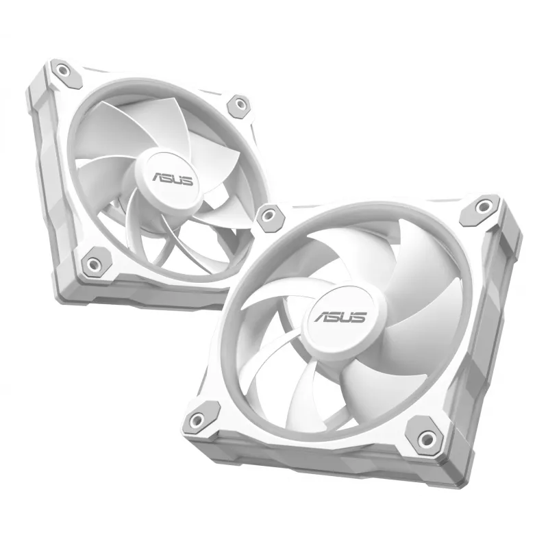 Behuizingsventilator ASUS Prime MR120 120 mm 1600 RPM wit (3-pack, LED, 58 CFM, 23 dB)