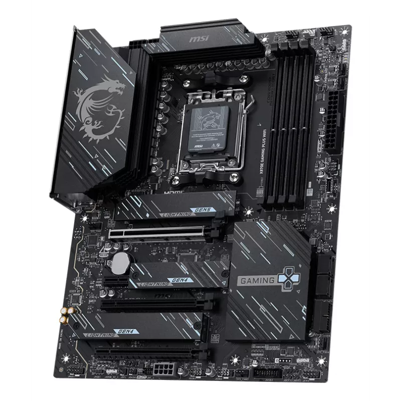 MSI X870E GAMING PLUS WIFI moederbord AMD X870E socket AM5 ATX