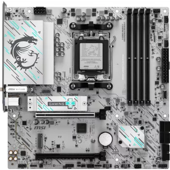 Moederbord MSI B840M GAMING PLUS WIFI6E microATX, socket AM5, DDR5 tot 256 GB, Wi-Fi 6E, 2,5GbE, M.2 x2, HDMI 2.1