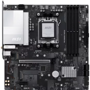 MSI PRO B840M-P WIFI6E moederbord AMD B840 socket AM5 micro ATX