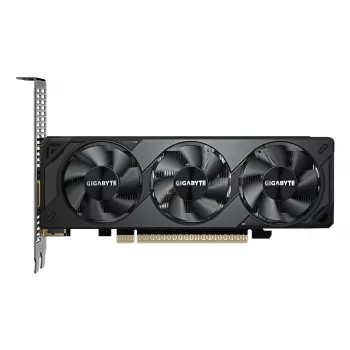 GIGABYTE GeForce RTX 5060 OC Low Profile 8G grafische kaart - 8GB GDDR7, 128bit, PCI-E 5.0, 2512 MHz kloksnelheid, 3 x DisplayPort, 1 x HDMI, GV-N5060OC-8GL