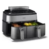 Philips 5000 series NA555/00 friteuse dubbel 9 L losstaand 2750 W heteluchtfriteuse zilver