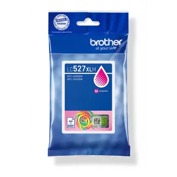 Brother originele LC527XLM inktcartridge met hoge capaciteit - magenta, hoge (XL) capaciteit, magenta, pigmentinkt, 1 st., 2000 pagina's, singlepack