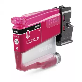 Brother originele LC527XLM inktcartridge met hoge capaciteit - magenta, hoge (XL) capaciteit, magenta, pigmentinkt, 1 st., 2000 pagina's, singlepack