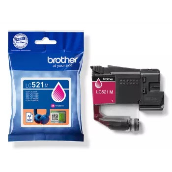 Brother LC521M originele printercartridge – magenta