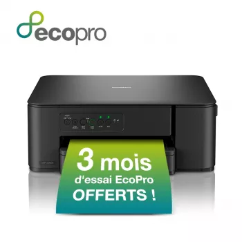 Brother 3-in-1 compacte draadloze inkjetprinter DCP-J1260W, inkjet, kleurendruk, 1200 x 6000 DPI, kleurenkopiëren, A4, zwart