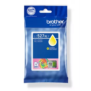 Brother originele LC527XLY inktcartridge met hoge capaciteit – geel