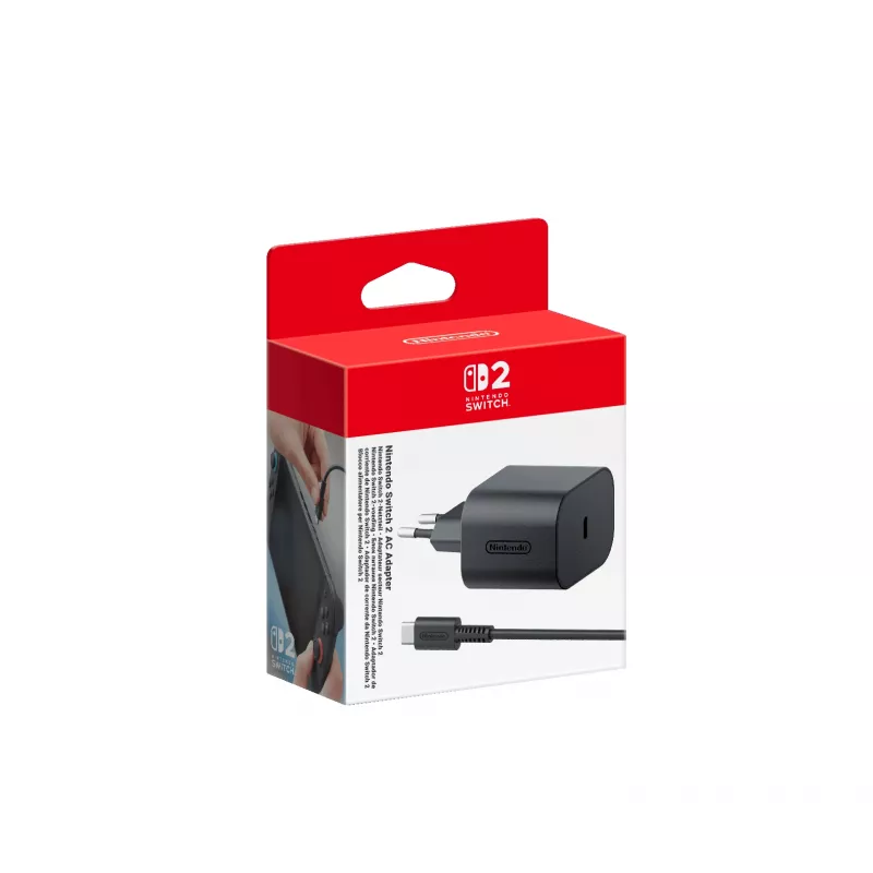 Nintendo Switch 2 AC-adapter, binnen, AC, 20 V, 1,5 m, zwart