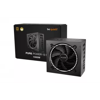 be quiet Pure Power 13 M | 1000W voeding 20+4 pin ATX ATX zwart