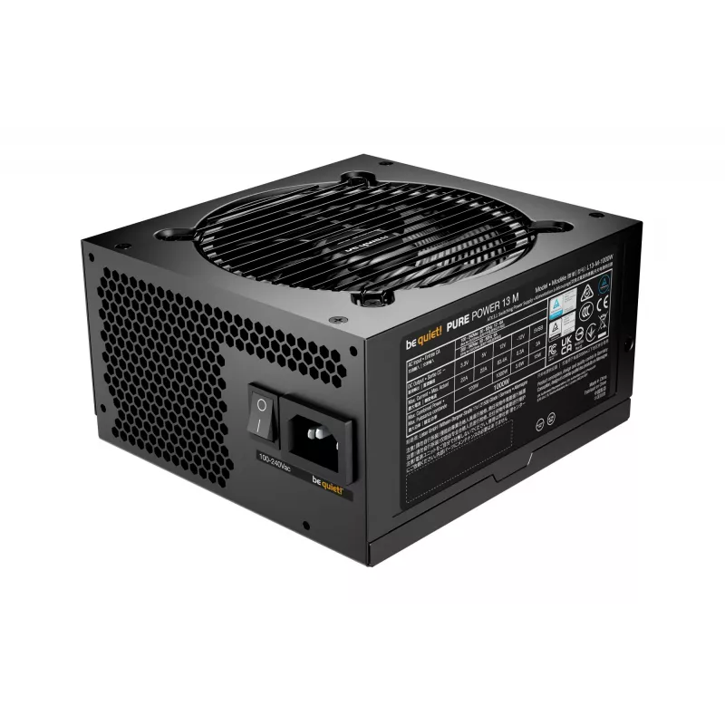 be quiet Pure Power 13 M | 1000W voeding 20+4 pin ATX ATX zwart