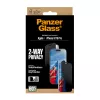PanzerGlass ® 2-Way Privacy Screen Protector iPhone 17 | iPhone 16 Pro | Ultra-Wide Fit met EasyAligner