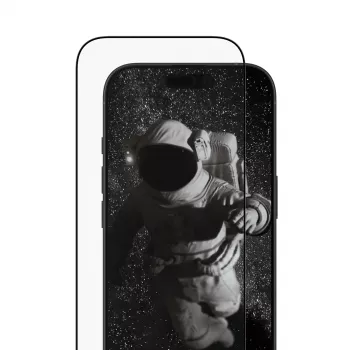 PanzerGlass ® Ceramic II displayschermfolie iPhone 17 | iPhone 16 Pro | Ultra-Wide Fit met EasyAligner