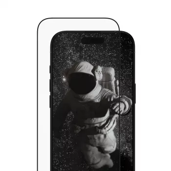 PanzerGlass Ceramic II displayschermfolie voor iPhone Air Ultra-Wide Fit met EasyAligner, gehard glas, PET, silicone, transparant, 1 stuk