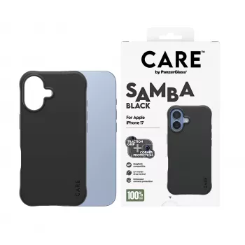 PanzerGlass CARE™ by ® Samba Case zwart met MagSafe iPhone 17