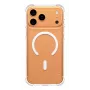 PanzerGlass CARE™ by ® Samba Case transparant met witte MagSafe iPhone 17 Pro Max
