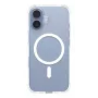 Hoesje PanzerGlass CARE by Fashionable Case Samba transparant met witte MagSafe iPhone 17