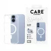Hoesje PanzerGlass CARE by Fashionable Case Samba transparant met witte MagSafe iPhone 17