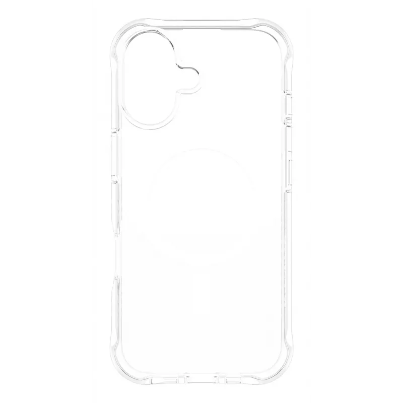 Hoesje PanzerGlass CARE by Fashionable Case Samba transparant met witte MagSafe iPhone 17
