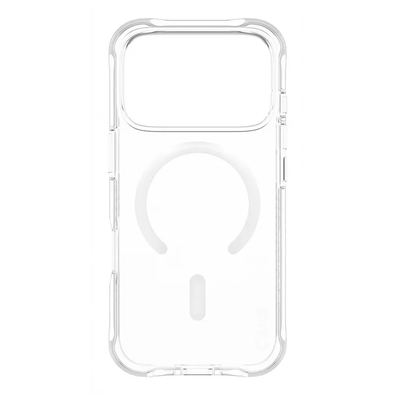 PanzerGlass CARE™ by ® Samba Case transparant met witte MagSafe iPhone 17 Pro