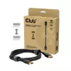 Club 3D CAC-1094 DisplayPort 2.1 VESA DP80-gecertificeerde kabel 8K 240 Hz, 2 m (6,56 ft), zwart