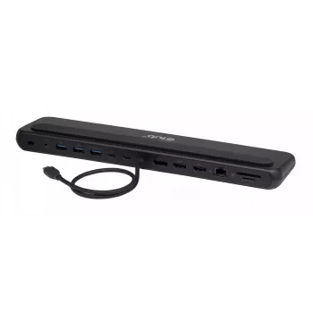 Dockingstation club 3d CSV-2541 USB-C met HDMI- en DisplayPort-uitgangen