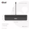 Dockingstation club 3d CSV-2541 USB-C met HDMI- en DisplayPort-uitgangen