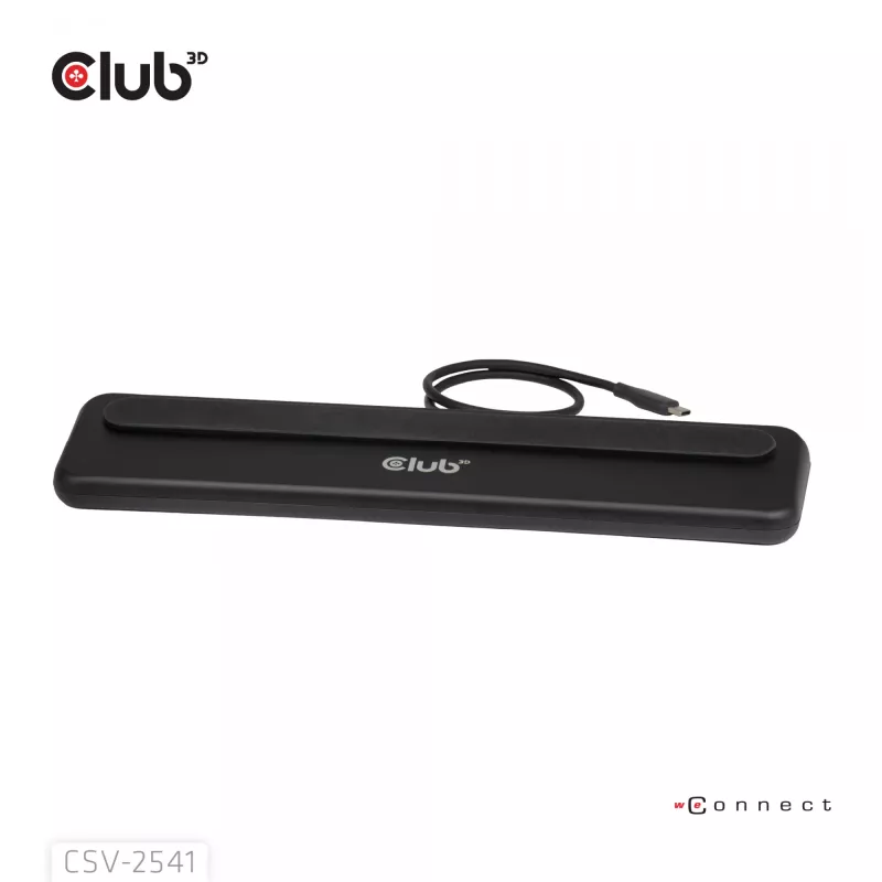Dockingstation club 3d CSV-2541 USB-C met HDMI- en DisplayPort-uitgangen
