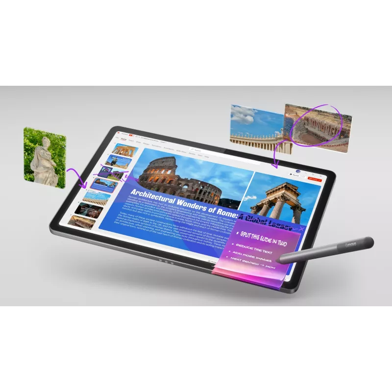Lenovo Idea Tab Mediatek 128 GB 27,9 cm (11 inch) 8 GB Wi-Fi 5 (802.11ac) Android 15 grijs