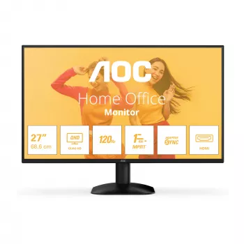 AOC B3 Q27B35S3 computermonitor 68,6 cm (27 inch) 2560 x 1440 pixel Quad HD LED zwart