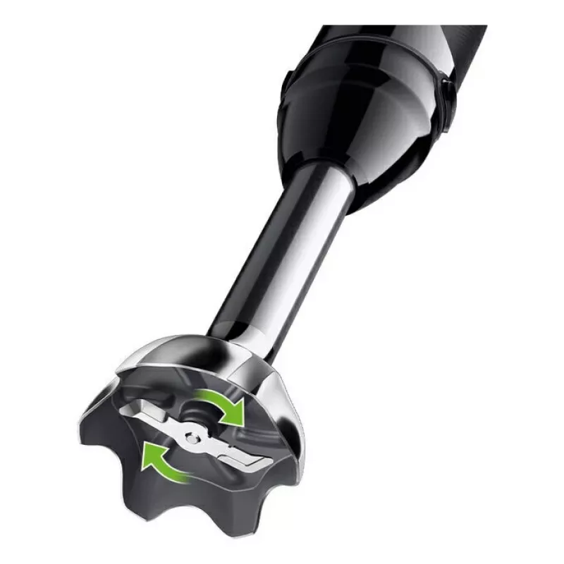 Braun MultiQuick 5 Pro MQ55755M staafmixer 1000 W, 25+1 snelheden, metalen voet, maatbeker, garde, zwart