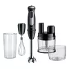 Braun MultiQuick 5 Pro MQ55755M staafmixer 1000 W, 25+1 snelheden, metalen voet, maatbeker, garde, zwart