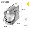 Kenwood Titanium Chef Baker XL keukenmachine 1200 W 7 L roestvrijstaal