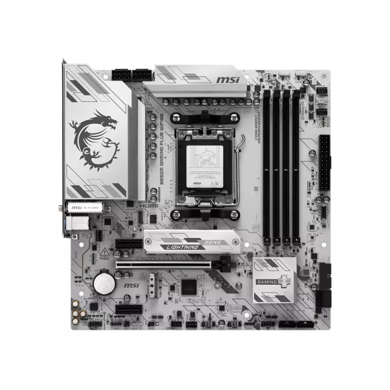 MSI B850M GAMING PLUS WIFI6E moederbord AMD B850 socket AM5 micro ATX