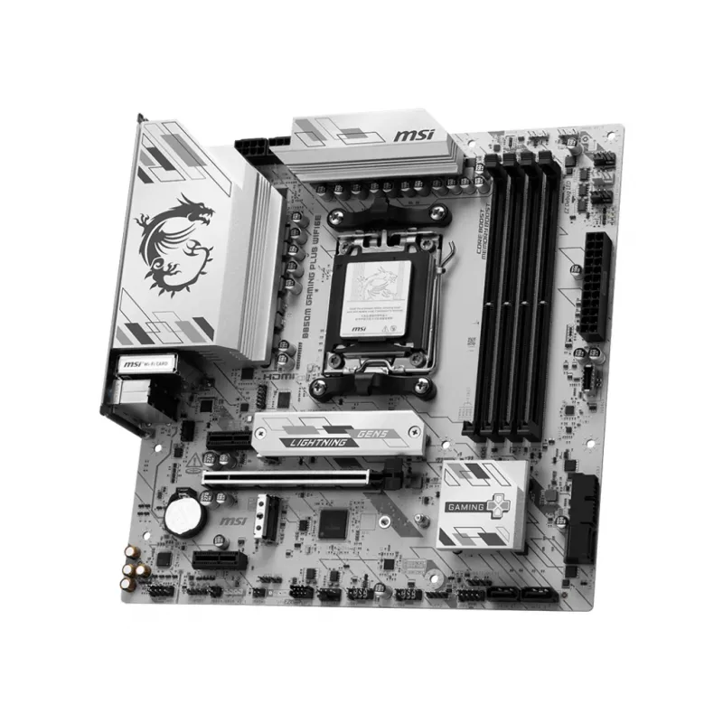 MSI B850M GAMING PLUS WIFI6E moederbord AMD B850 socket AM5 micro ATX