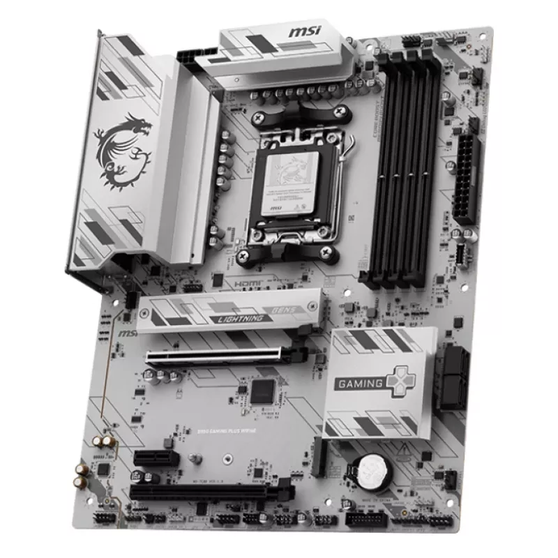 MSI B850 GAMING PLUS WIFI6E moederbord AMD B850 socket AM5 ATX