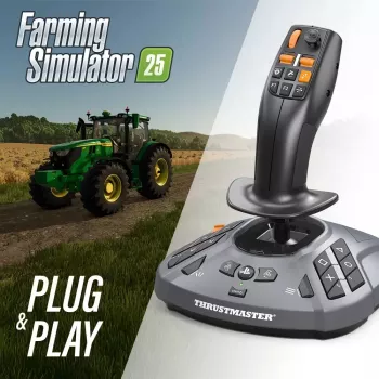 Thrustmaster SimTask FarmStick zwart flightstick analoog / digitaal pc, PlayStation 5