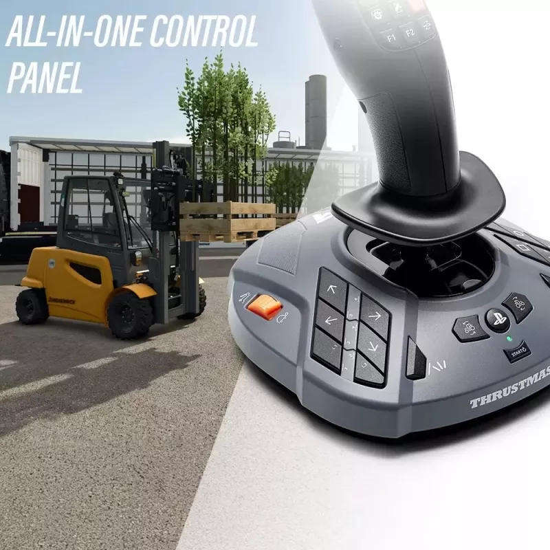 Thrustmaster SimTask FarmStick zwart flightstick analoog / digitaal pc, PlayStation 5