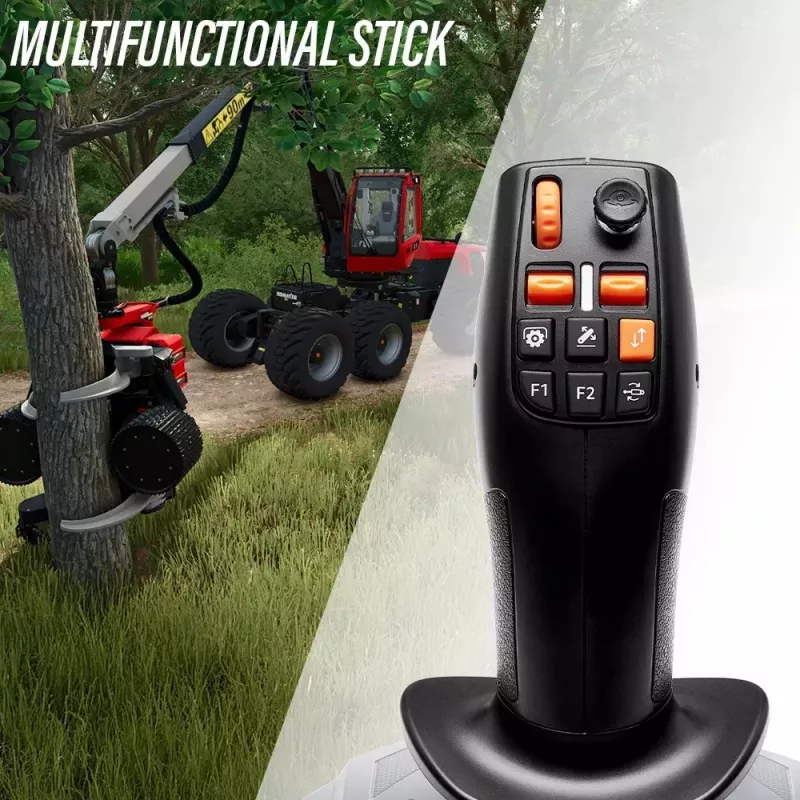 Thrustmaster SimTask FarmStick zwart flightstick analoog / digitaal pc, PlayStation 5