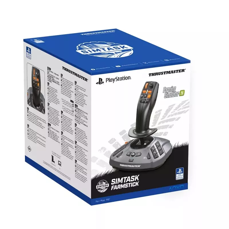 Thrustmaster SimTask FarmStick zwart flightstick analoog / digitaal pc, PlayStation 5