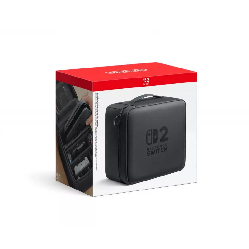 Nintendo Switch 2 All-In-One Carrying Case, reisetui, Nintendo, zwart, Nintendo Switch 2, rits