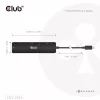 CLUB3D CSV-2553 interface-hub USB Type-C 5000 Mbit/s zwart