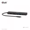 CLUB3D CSV-2553 interface-hub USB Type-C 5000 Mbit/s zwart